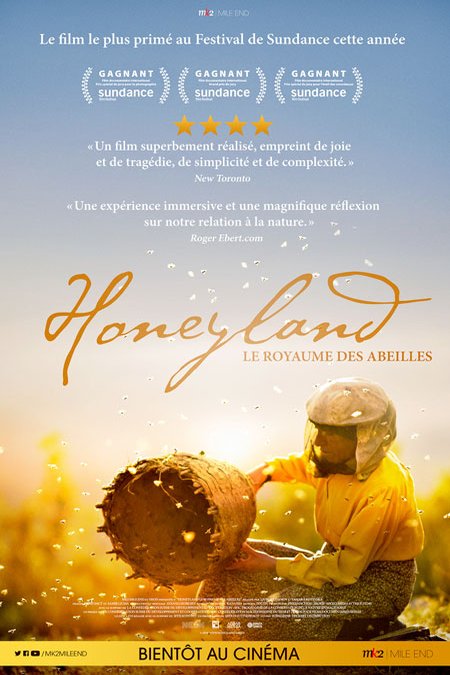 L'affiche du film Honeyland – Le Royaume des abeilles [2019]