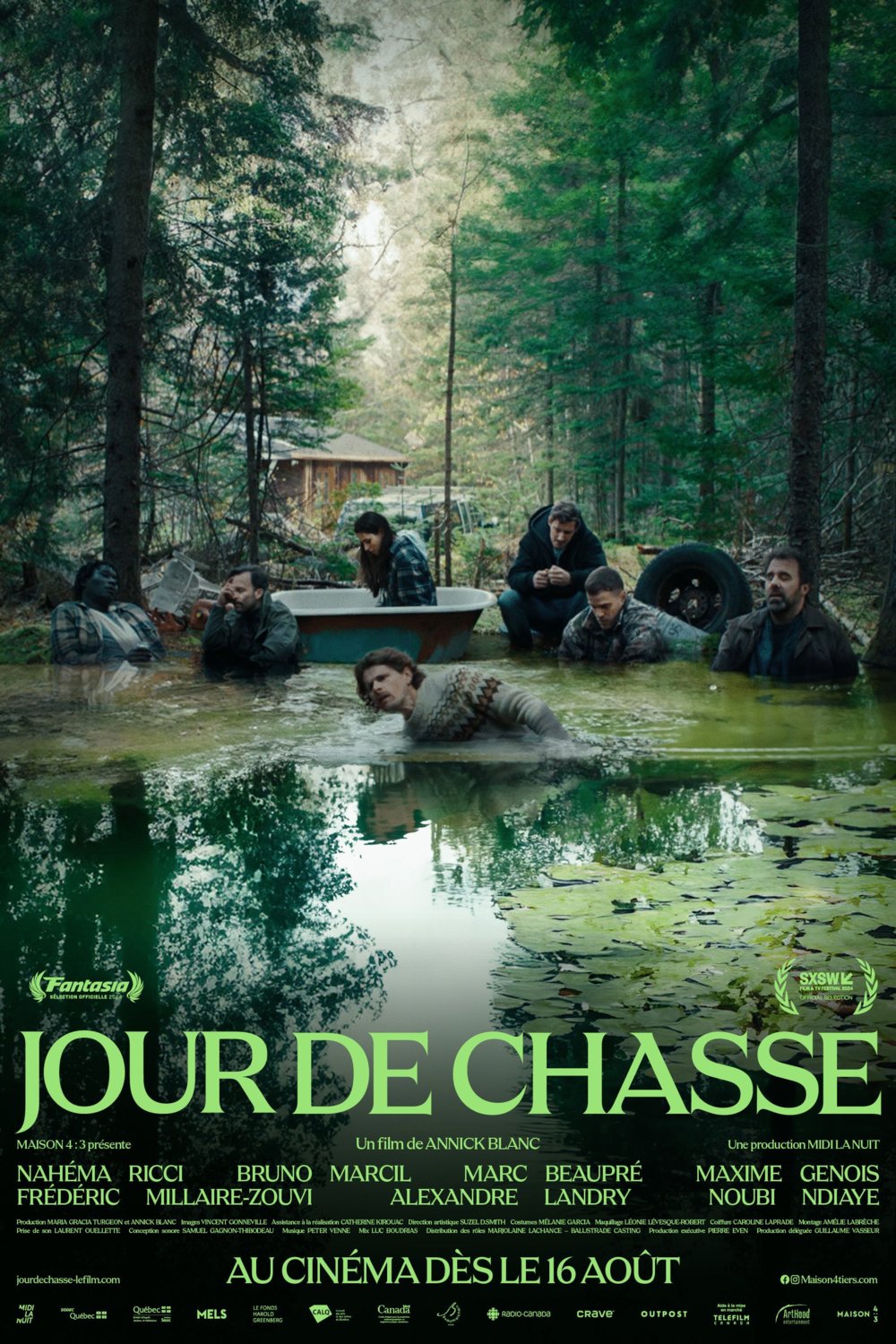 L'affiche du film Jour de chasse [2024]