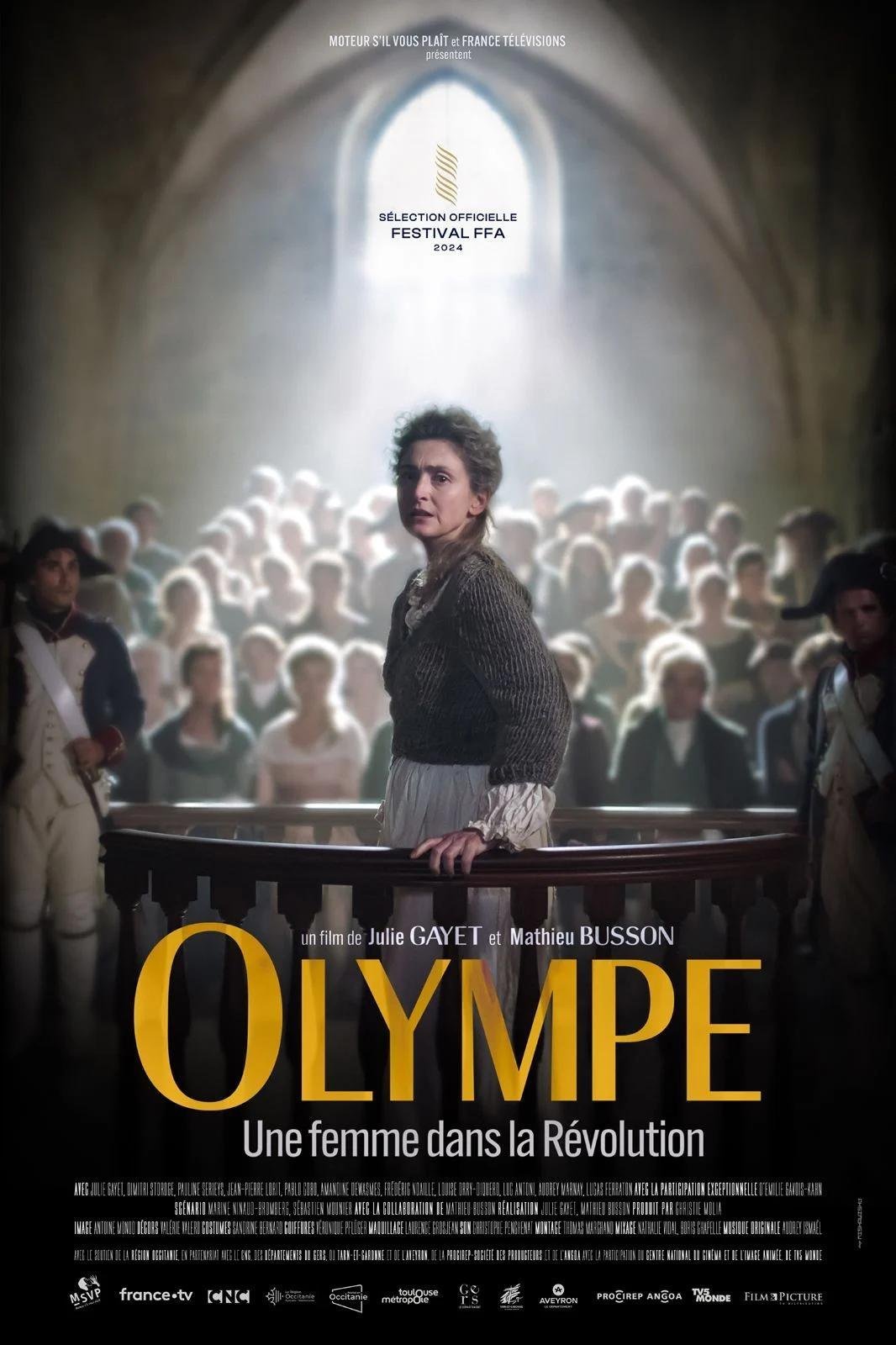 L'affiche du film Olympe, une femme dans la Révolution [2025]