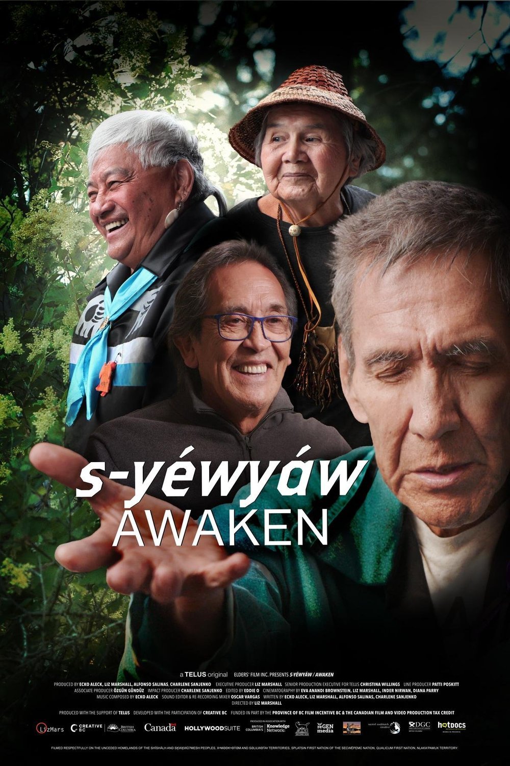 L'affiche du film s-yéwyáw Awaken [2023]