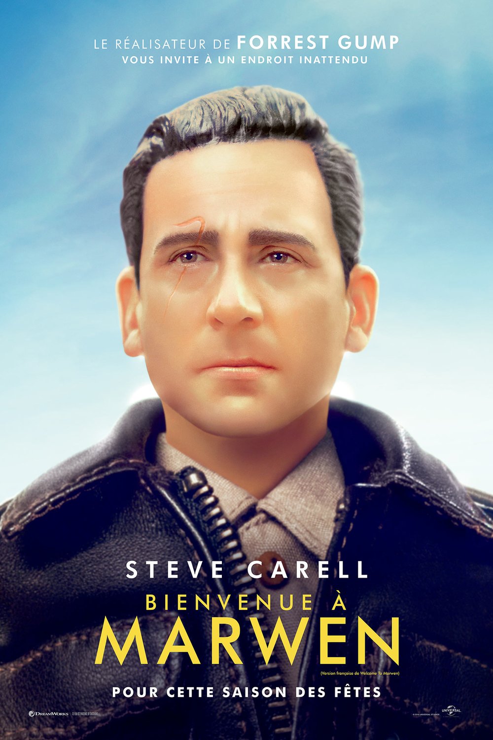 L'affiche du film Bienvenue à Marwen [2018]