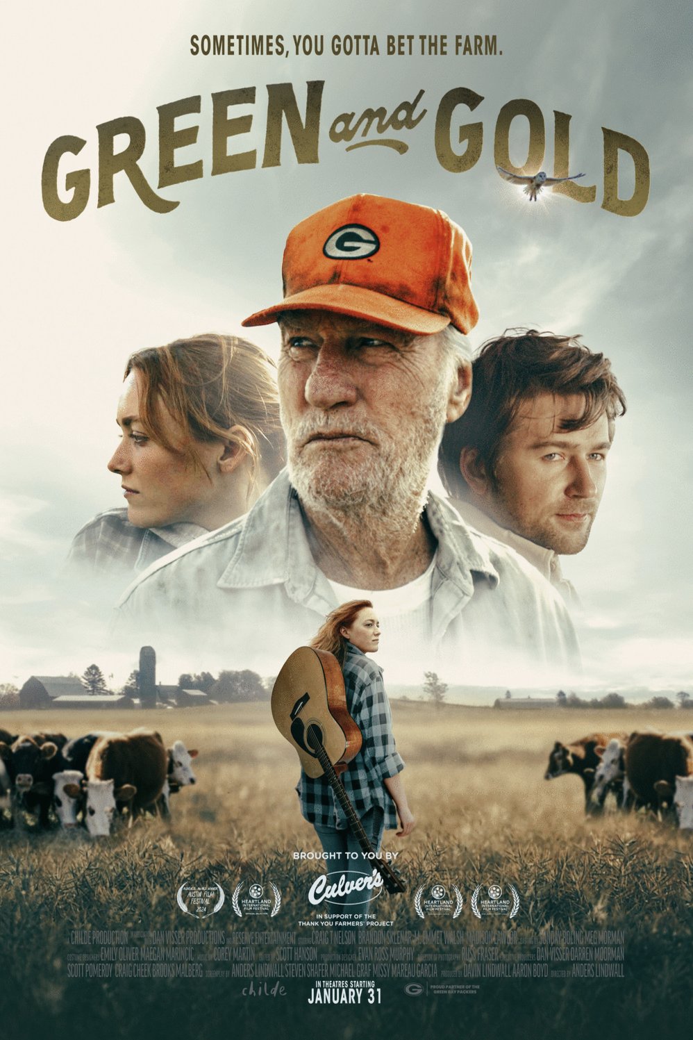 Poster of the movie Green and Gold [2025]