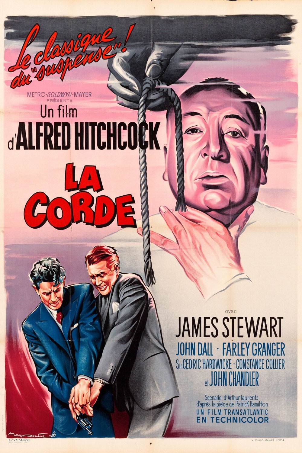 L'affiche du film La Corde [1948]