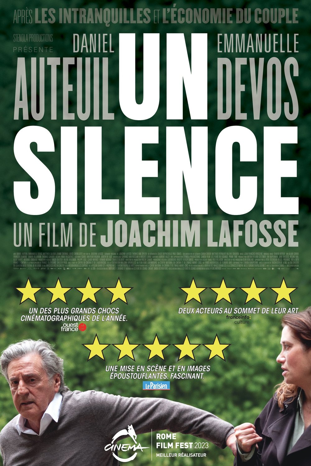 L'affiche du film Un silence [2023]