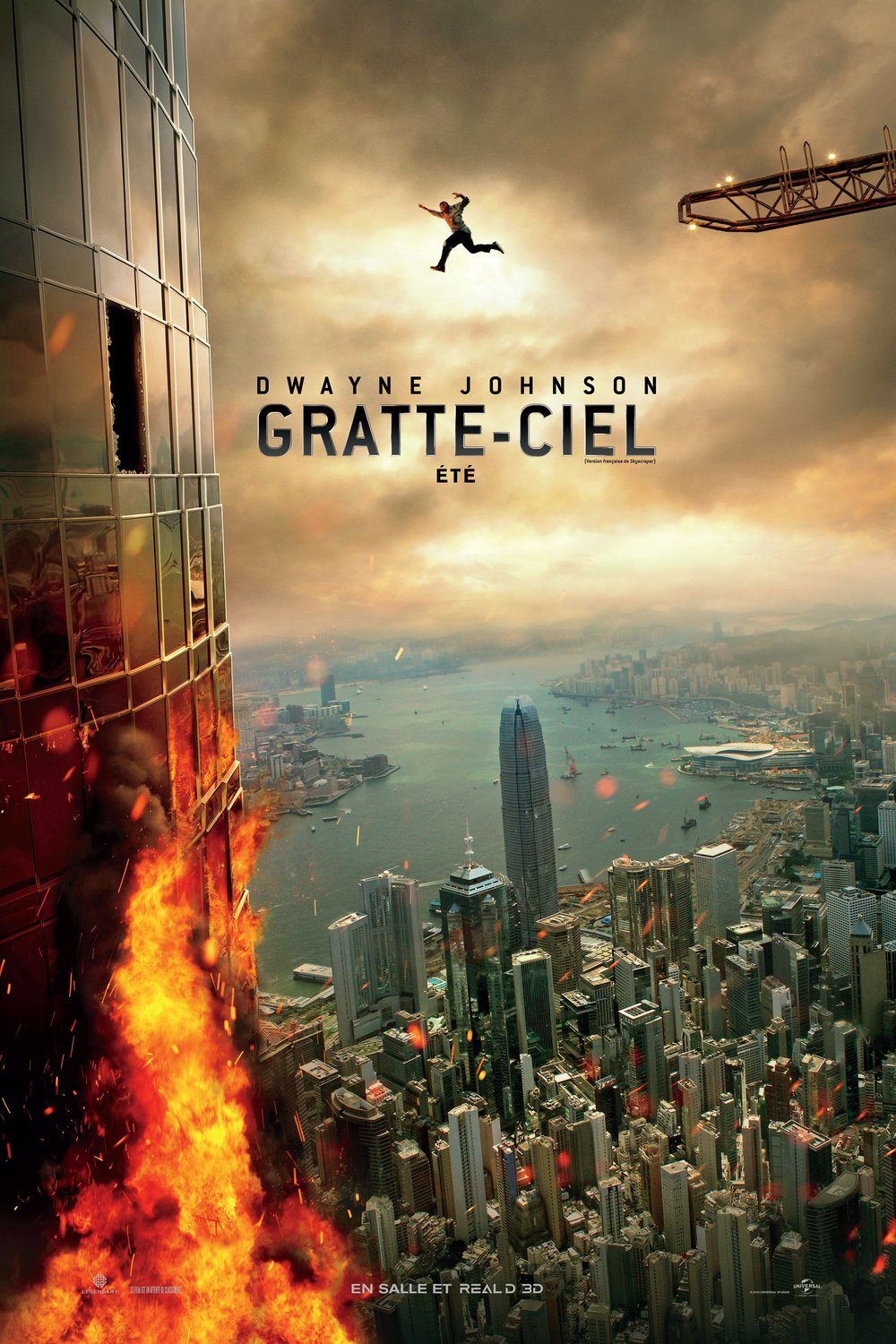 L'affiche du film Gratte-ciel [2018]
