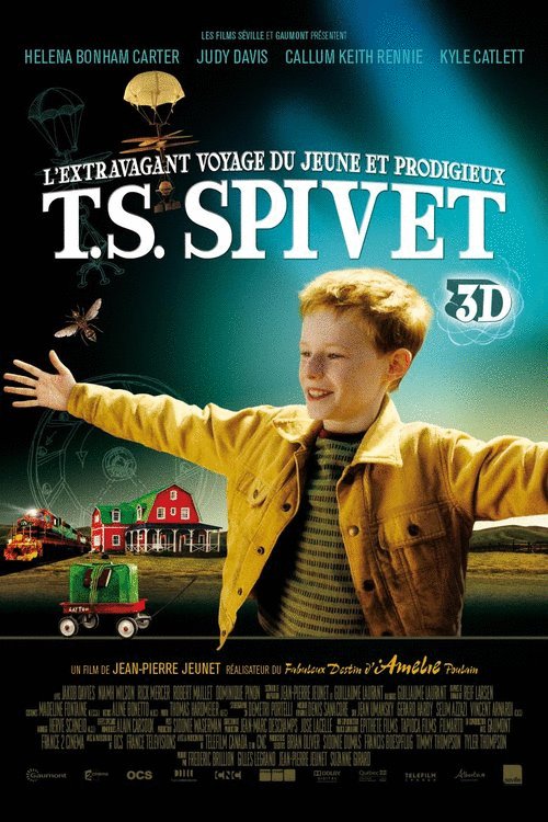 L'affiche du film L'Extravagant Voyage du jeune et prodigieux T. S. Spivet [2013]