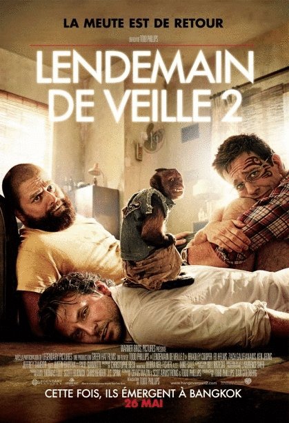 L'affiche du film Lendemain de veille 2 [2011]