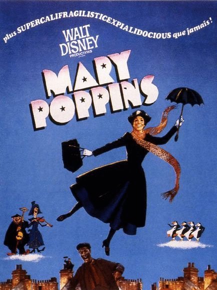 L'affiche du film Mary Poppins [1964]