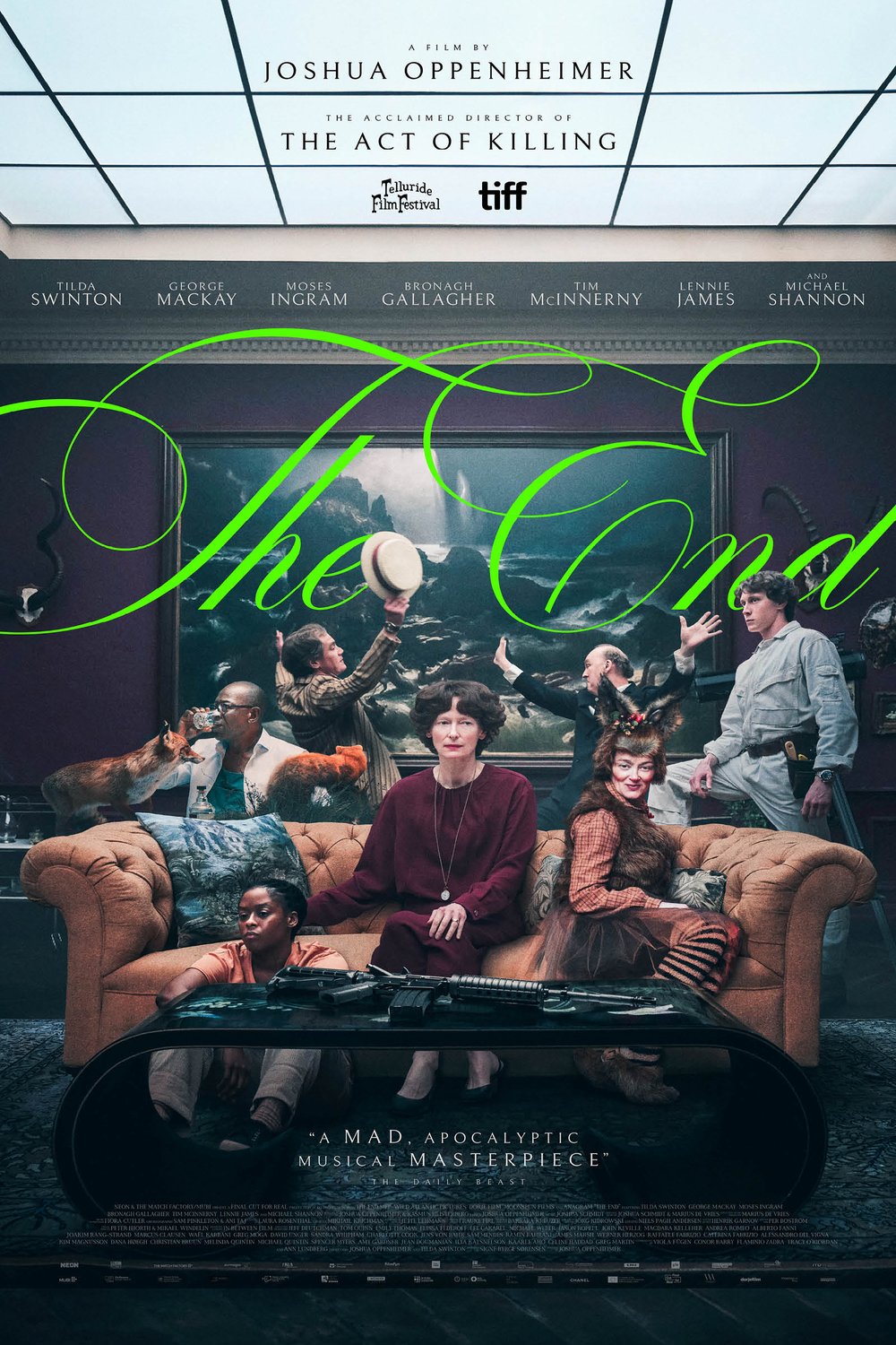 L'affiche du film The End [2024]