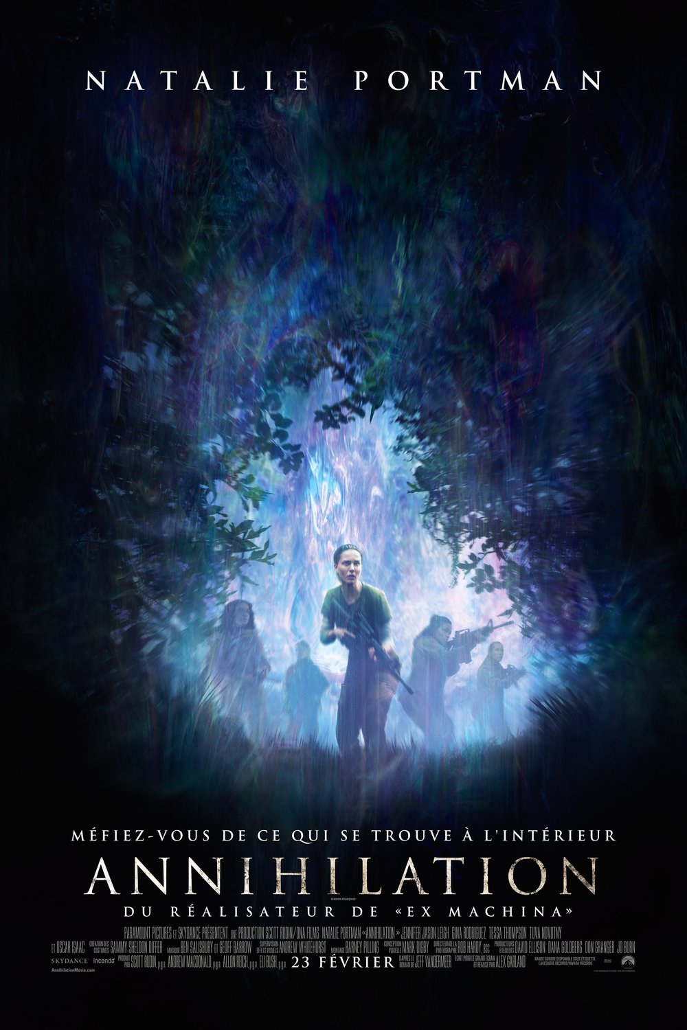L'affiche du film Annihilation v.f. [2018]