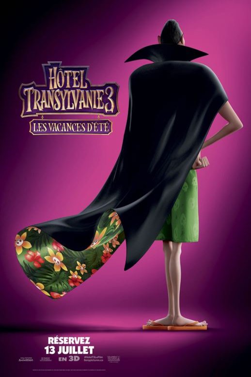 L'affiche du film Hôtel Transylvanie 3: Les vacances d'été [2018]