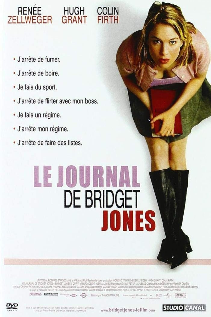 L'affiche du film Le Journal De Bridget Jones [2001]