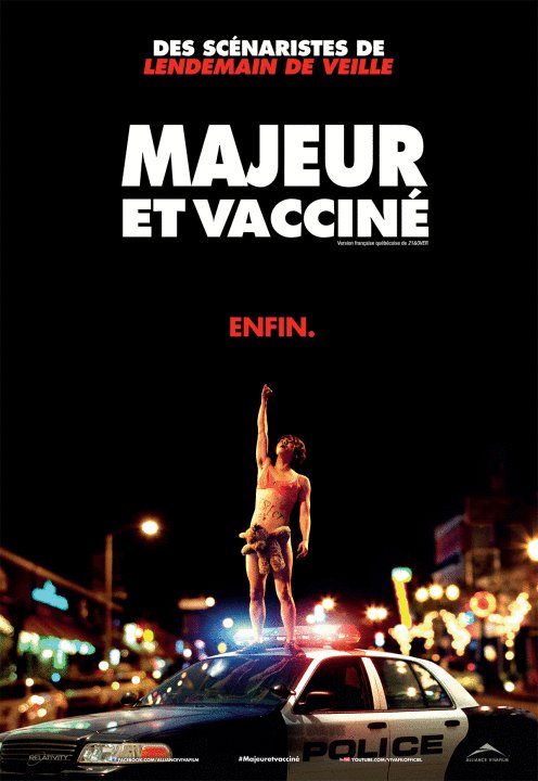 L'affiche du film Majeur et vacciné [2013]