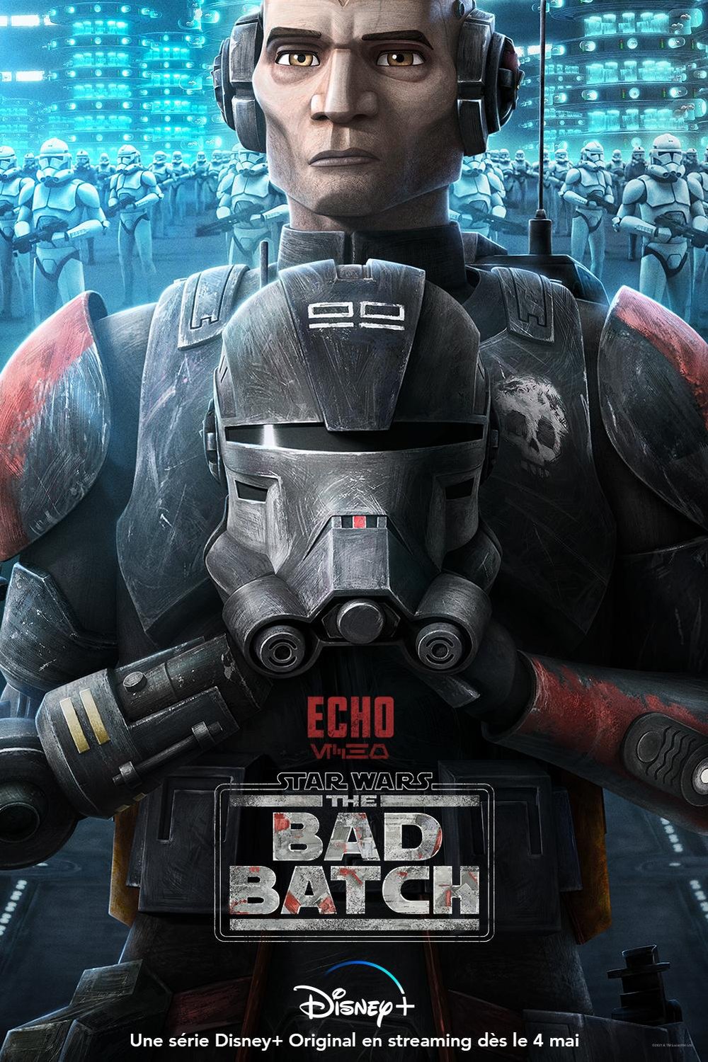 L'affiche du film Star Wars: Le Bad Batch [2021]