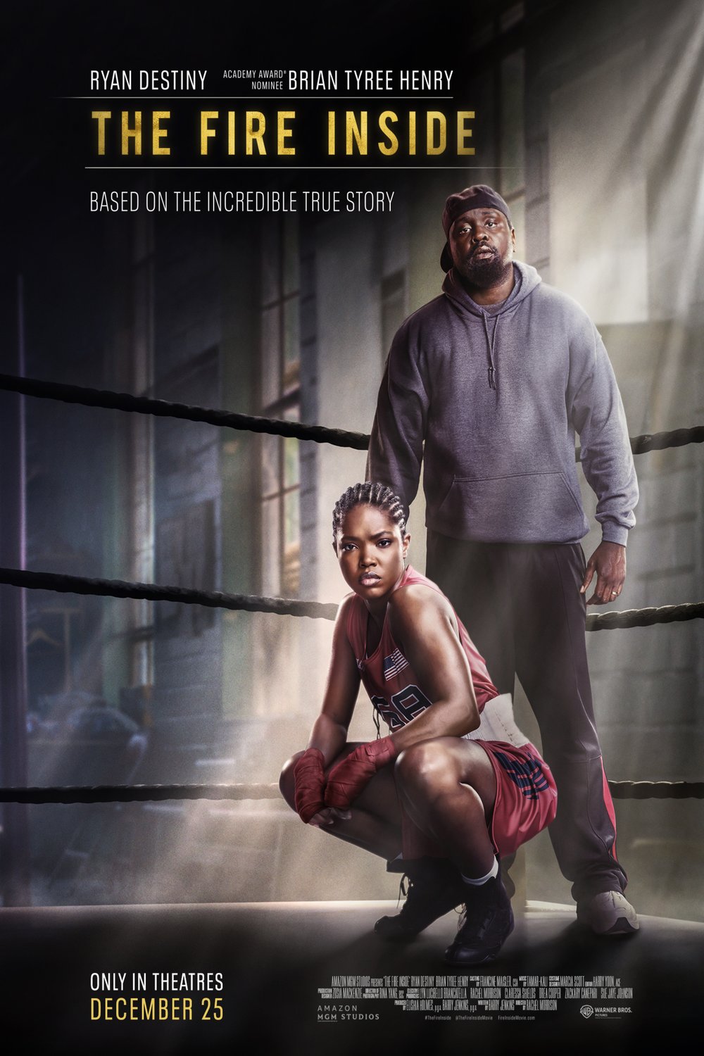 L'affiche du film The Fire Inside [2024]