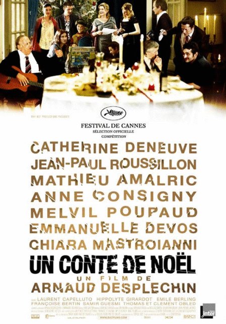 L'affiche du film Un Conte de Noël [2008]