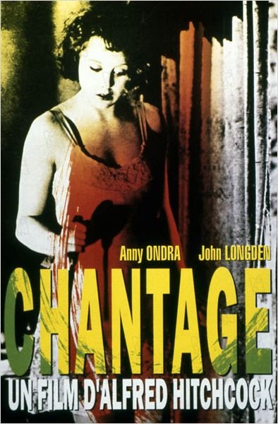 L'affiche du film Chantage [1929]