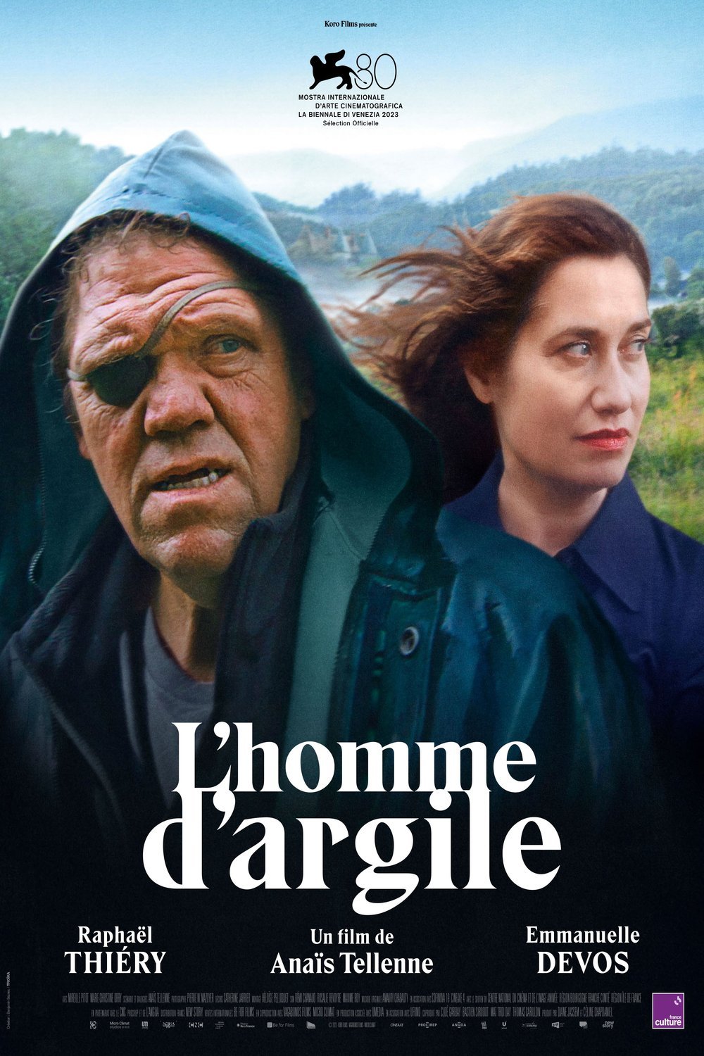 L'affiche du film L'homme d'argile [2023]