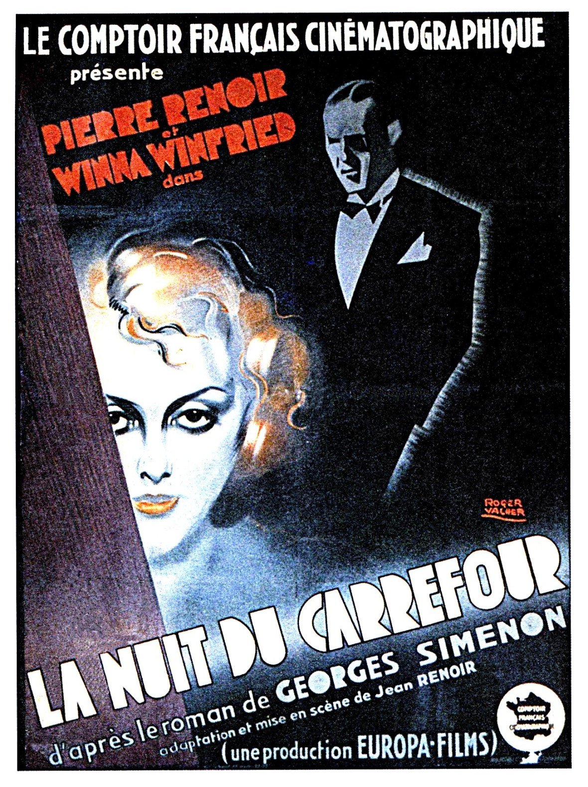 L'affiche du film La Nuit du carrefour [1932]