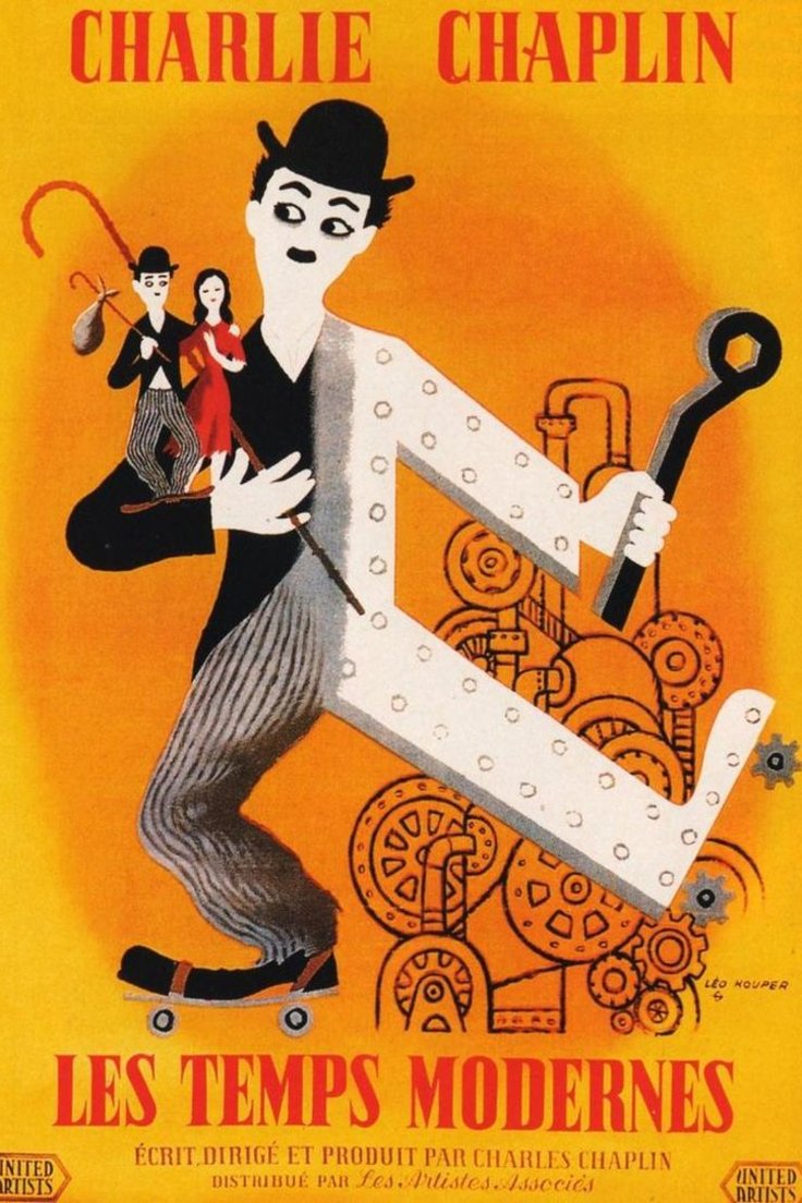 L'affiche du film Les Temps modernes [1936]
