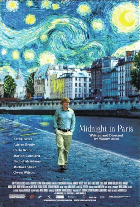 L'affiche du film Midnight in Paris [2011]