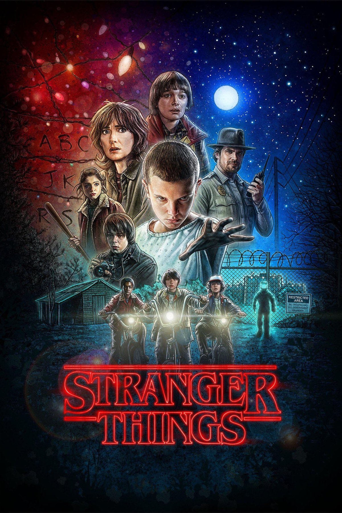 L'affiche du film Stranger Things [2016]