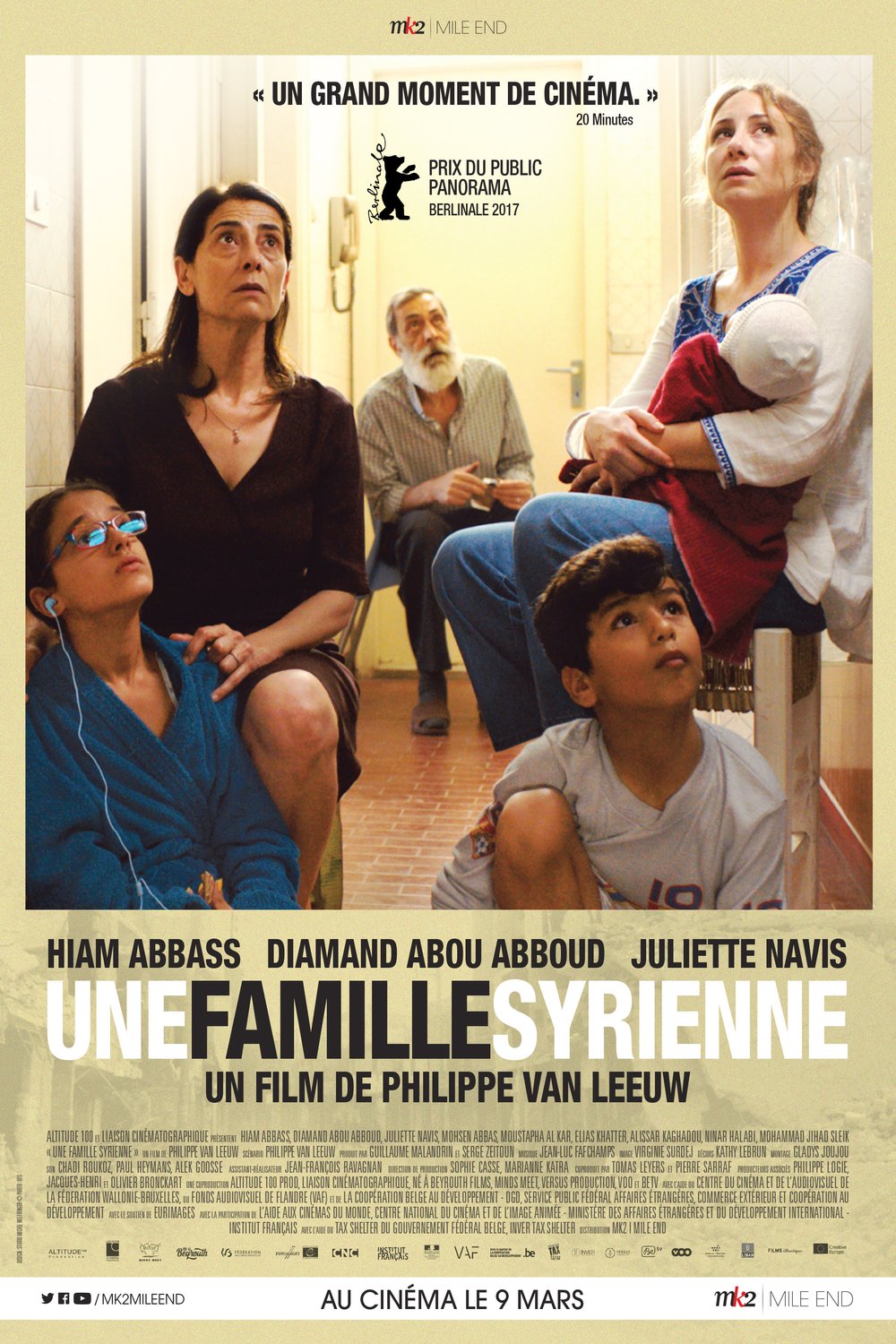 L'affiche du film Une Famille syrienne [2017]