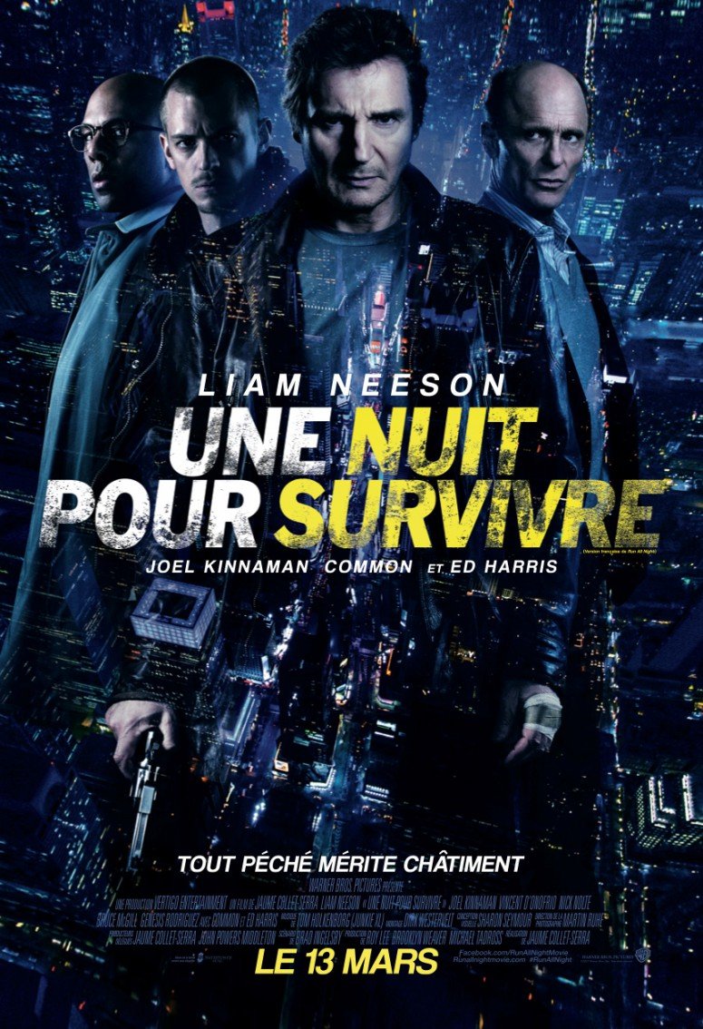 L'affiche du film Une nuit pour survivre [2015]