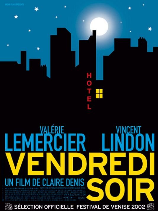 L'affiche du film Vendredi soir [2002]
