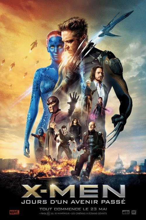 L'affiche du film X-Men: Jours d'un avenir passé [2014]