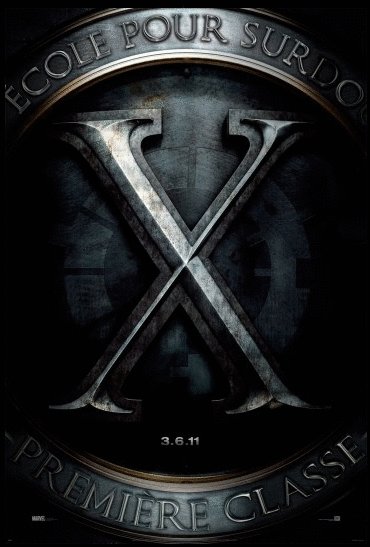 L'affiche du film X-Men: Première classe [2011]