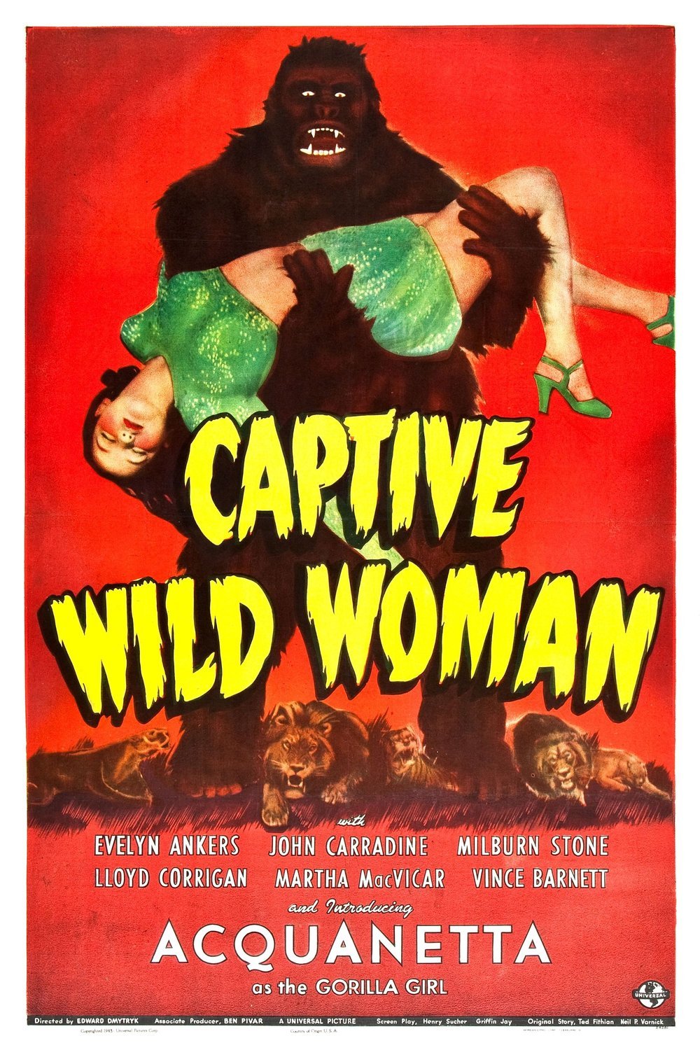 Poster of the movie Captive Wild Woman