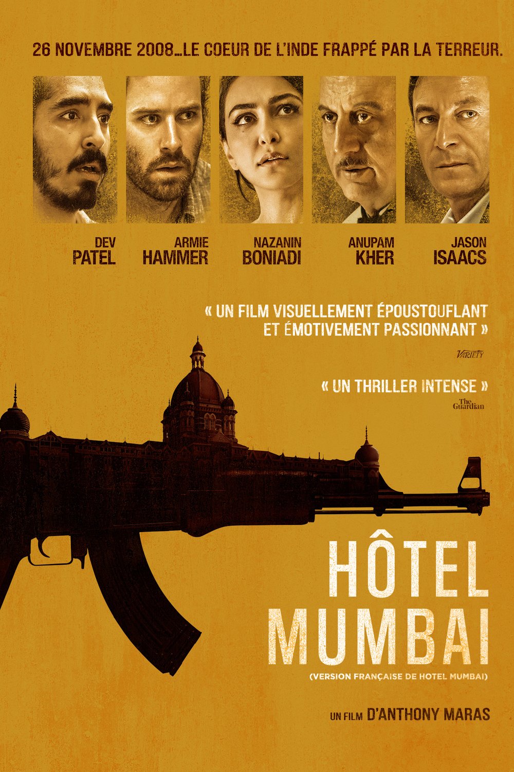 L'affiche du film Hôtel Mumbai v.f. [2018]
