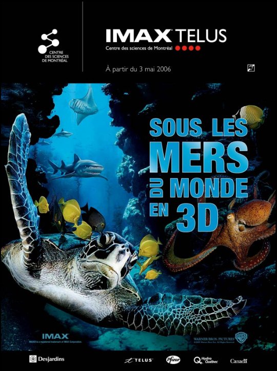 L'affiche du film Sous les mers du monde [2006]