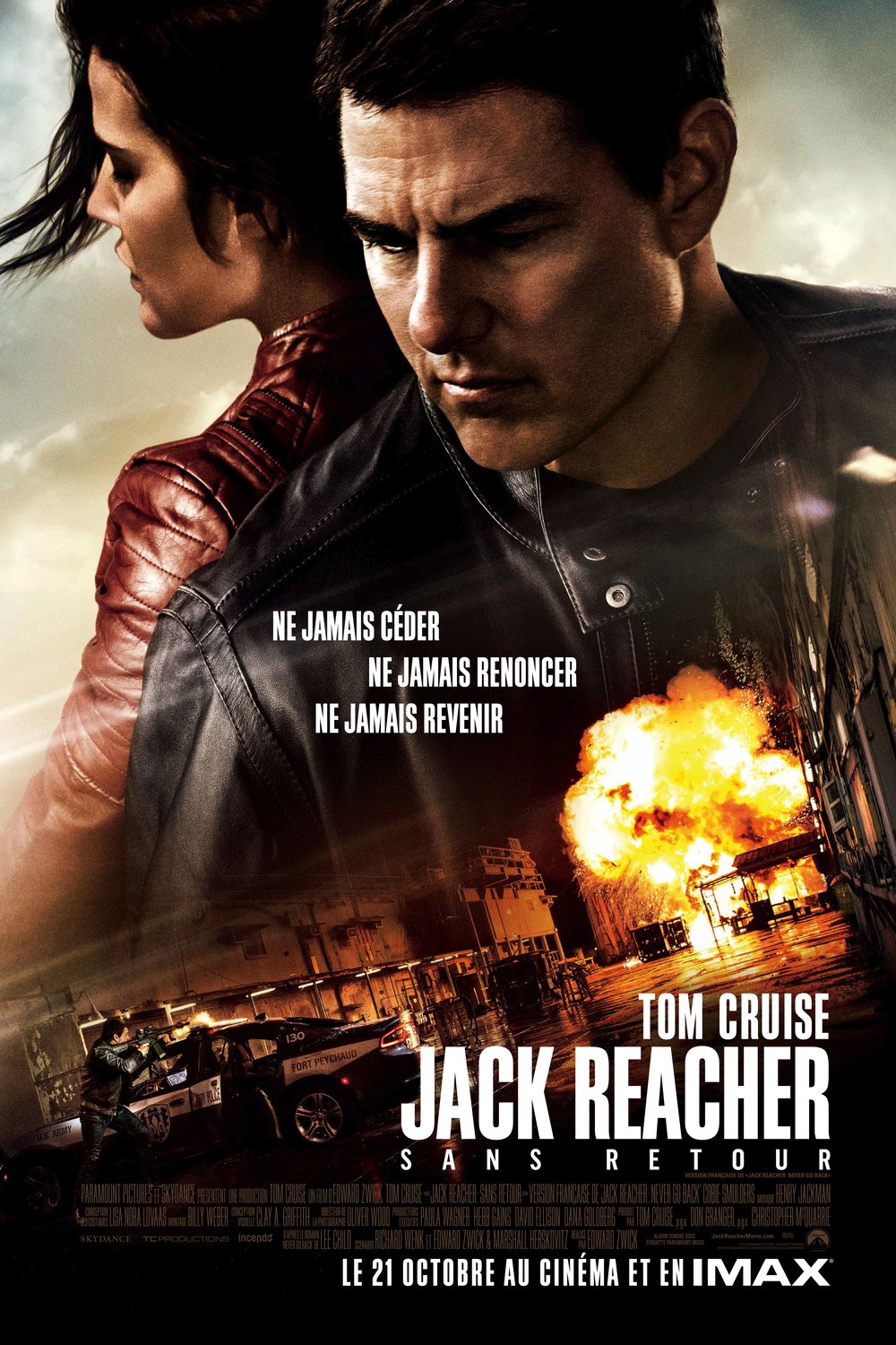 L'affiche du film Jack Reacher: Sans retour [2016]