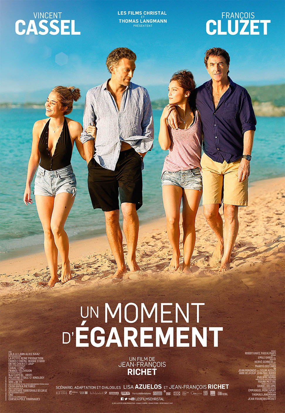 L'affiche du film Un moment d'égarement [2015]