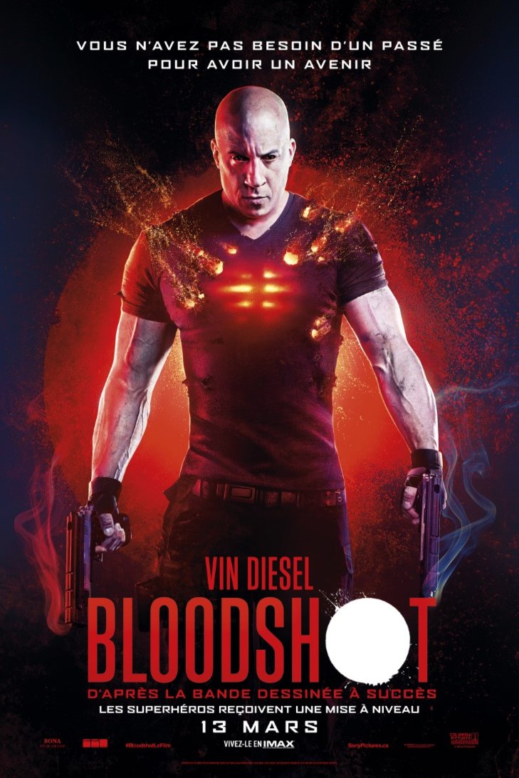 L'affiche du film Bloodshot v.f. [2020]