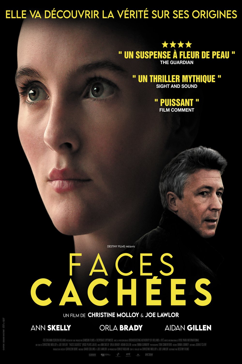 L'affiche du film Faces cachées [2019]
