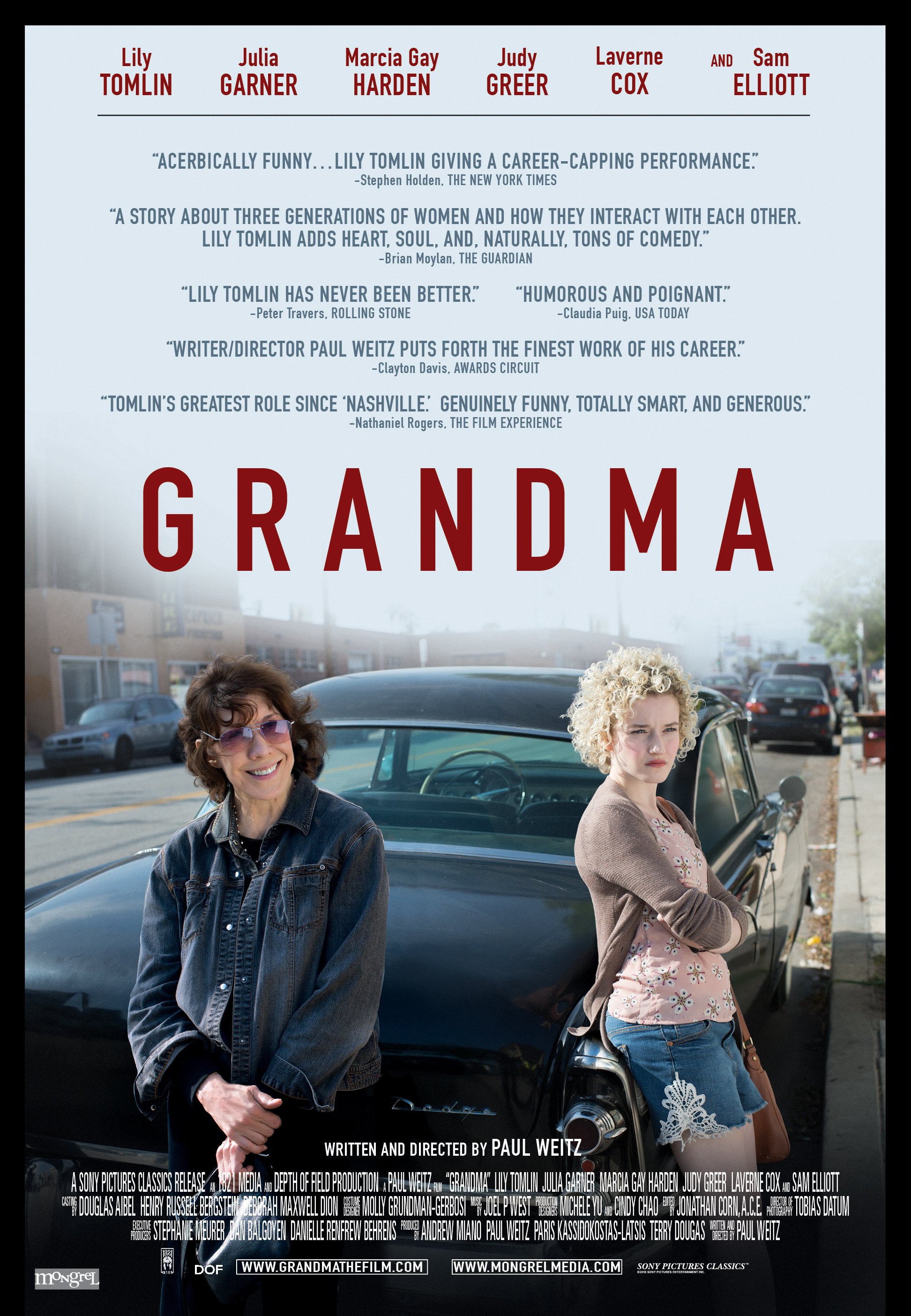 L'affiche du film Grandma [2015]