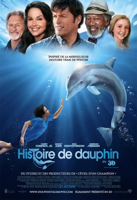 L'affiche du film Histoire de dauphin [2011]