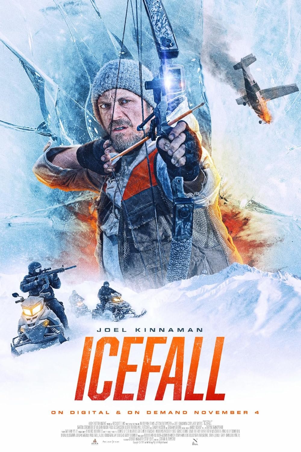 L'affiche du film Icefall [2025]