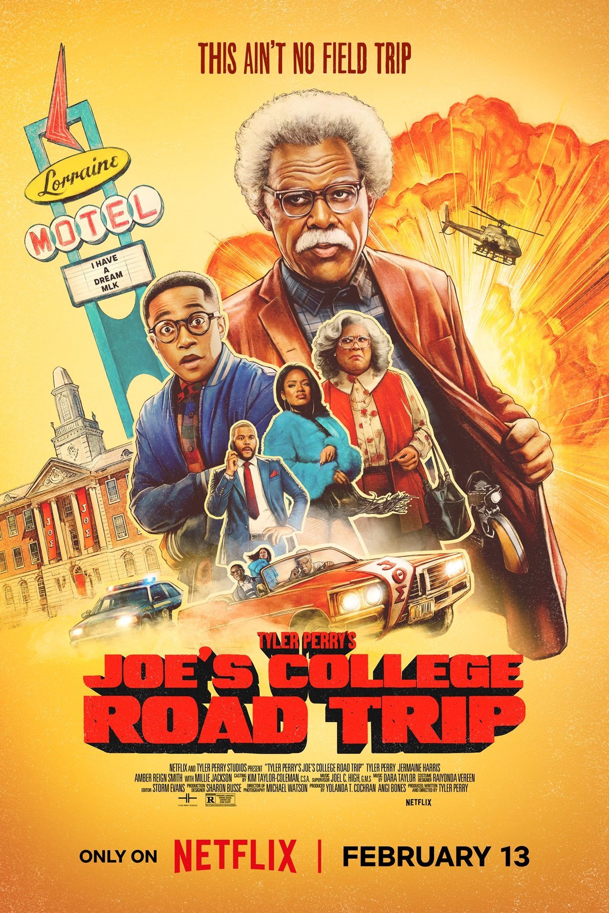 L'affiche du film Tyler Perry's Joe's College Road Trip [2026]