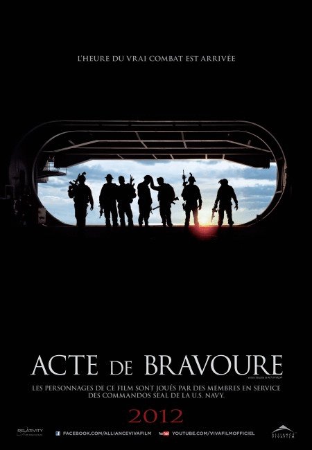 L'affiche du film Acte de bravoure [2012]