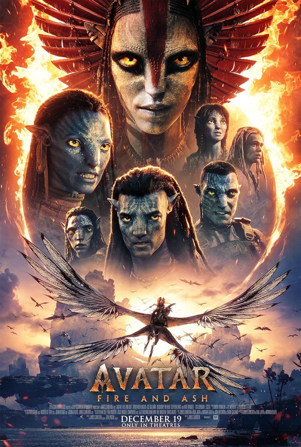 Poster of the movie Avatar: Fire and Ash