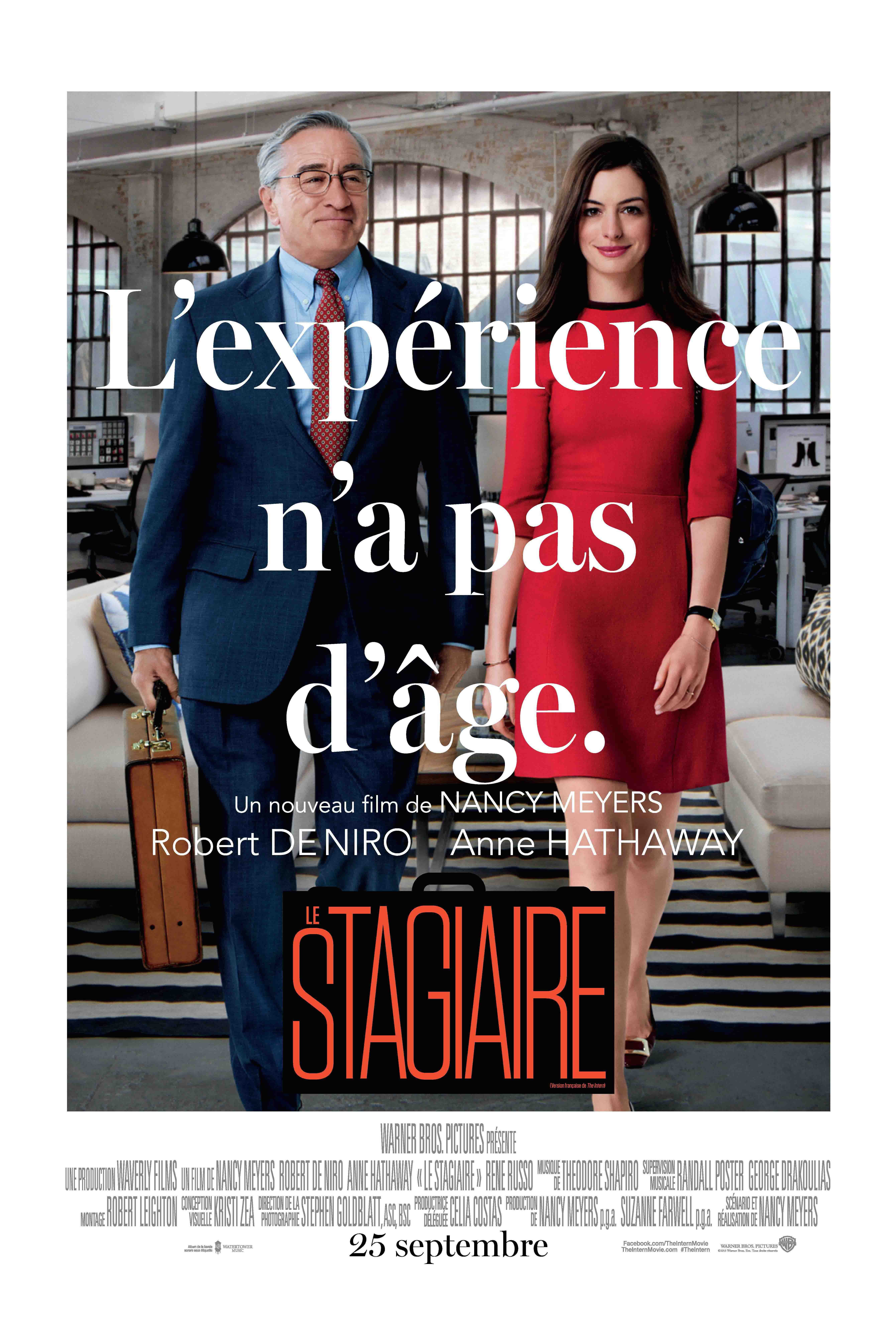 L'affiche du film Le Stagiaire [2015]