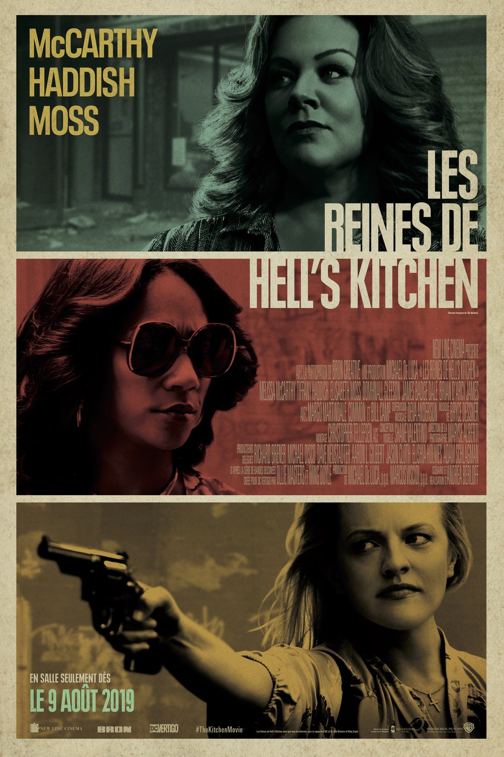 L'affiche du film Les Reines de Hell's Kitchen [2019]