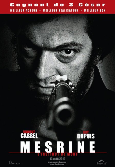 L'affiche du film Mesrine: L'instinct de mort [2008]