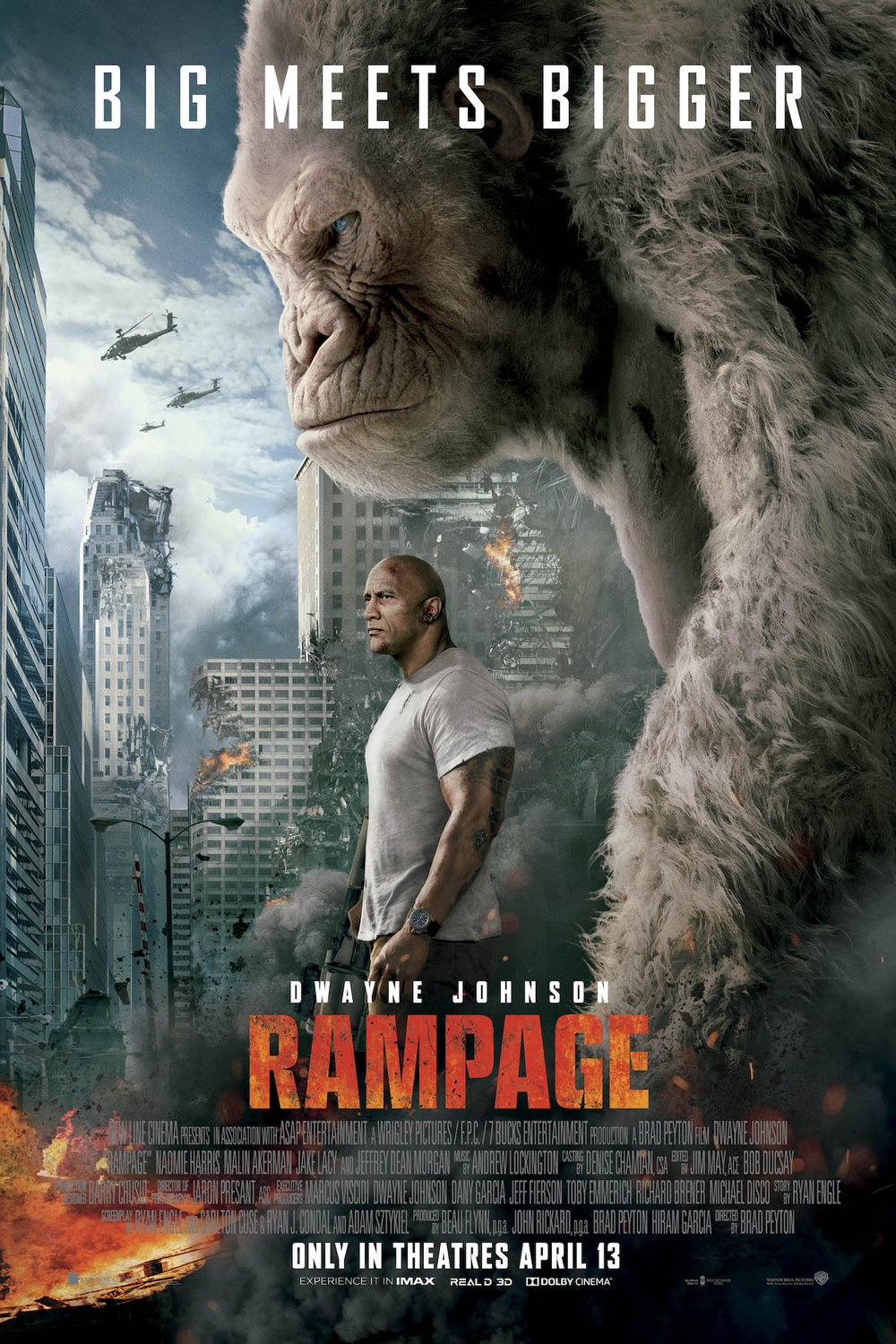 Poster of the movie Rampage [2018]
