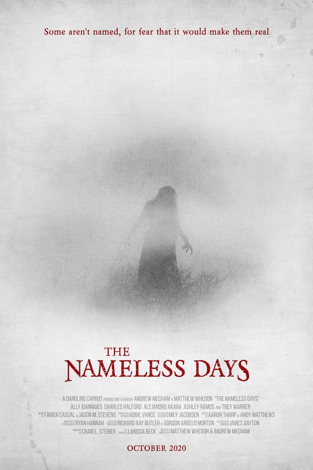 L'affiche du film The Nameless Days [2022]