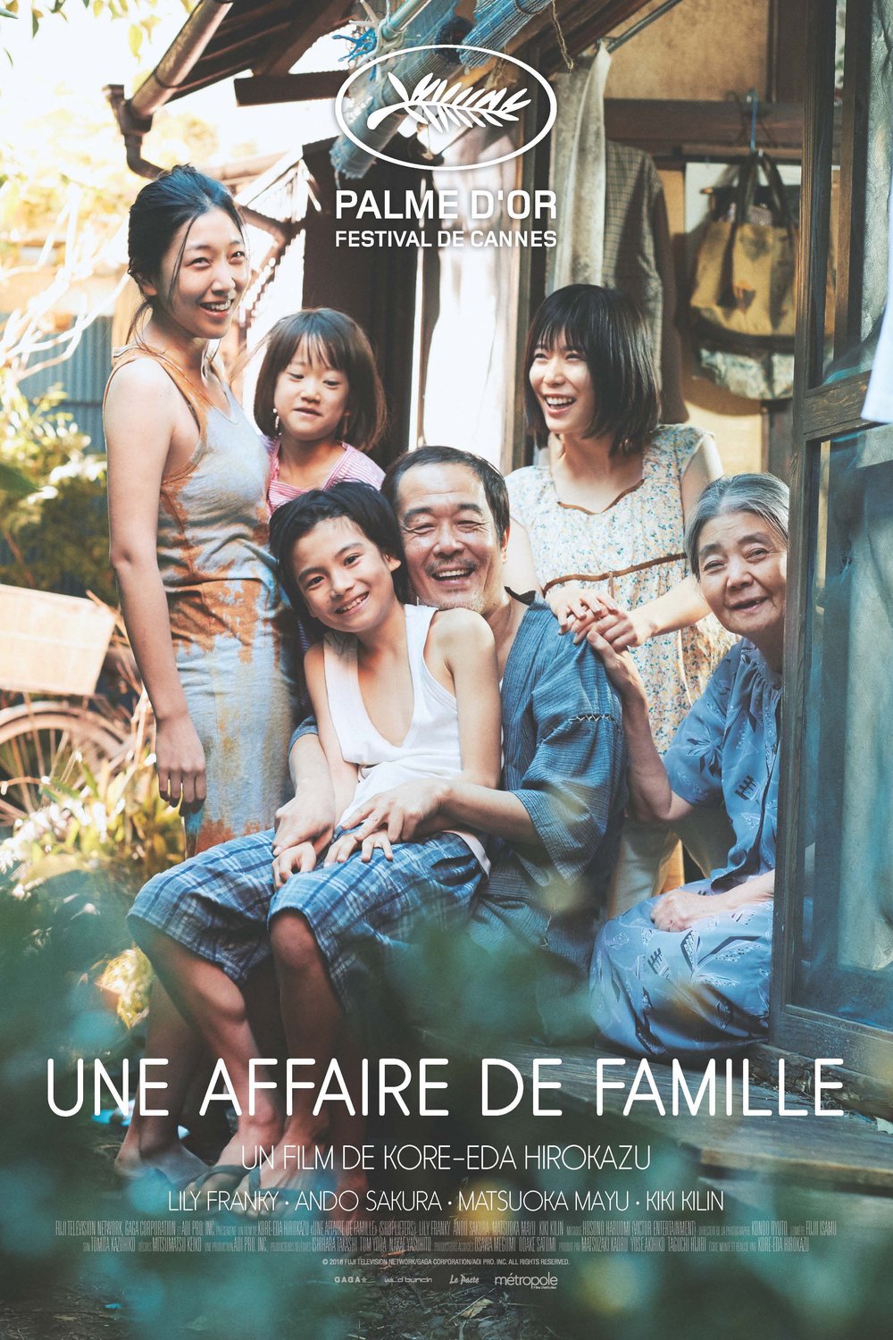 L'affiche du film Une affaire de famille [2018]